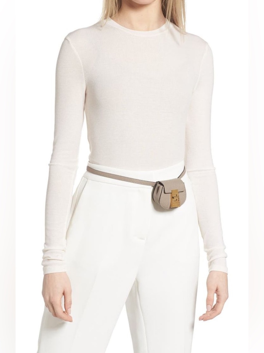 ✨CHLOÉ✨ Taupe Mini Belt Bag